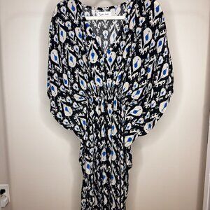 Marie Cinched Kaftan Anthropologie Rujuta Sheth